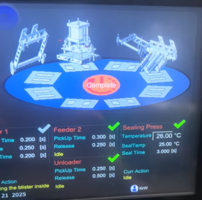 factory automation robotics packaging machine